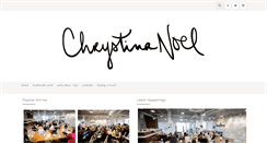 Desktop Screenshot of chrystinanoel.com